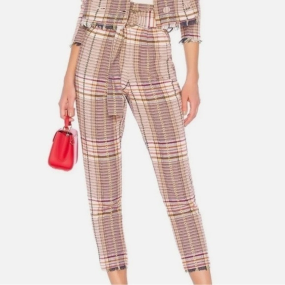 Tularosa XS Plaid Pants with Belt